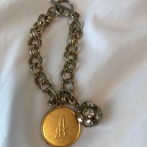 Jewelry - Moon and Lola “A” charm bracelet Jewelry - Moon and Lola “A” charm bracelet